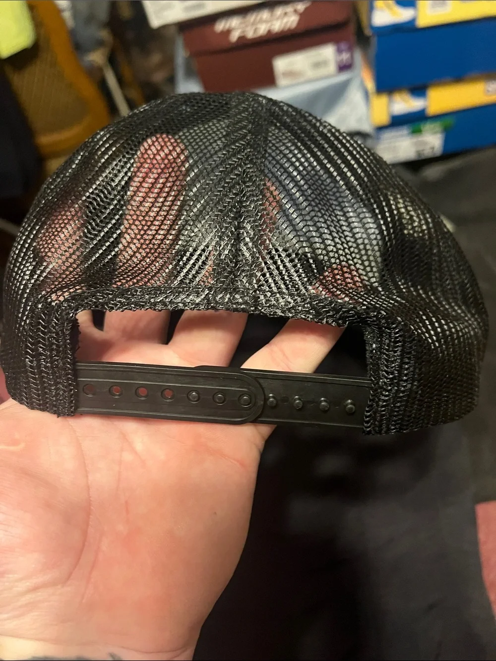 CASSETTE REWIND BAND TRUCKER HAT NWT